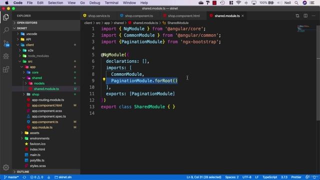 098 Adding the pagination functionality