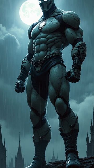 Moon Knight WITH DC SuperVillains  #marvel #avengers #dccomics #joker #dc #aiart #superhero