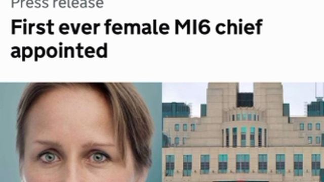 Главой британской внешней разведки MI6 этой осенью станет женщина — впервые за 116 лет истории служб