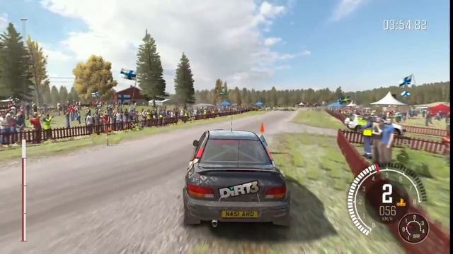 Финляндия на максималках: прохожу самую длинную трассу в Dirt Rally!