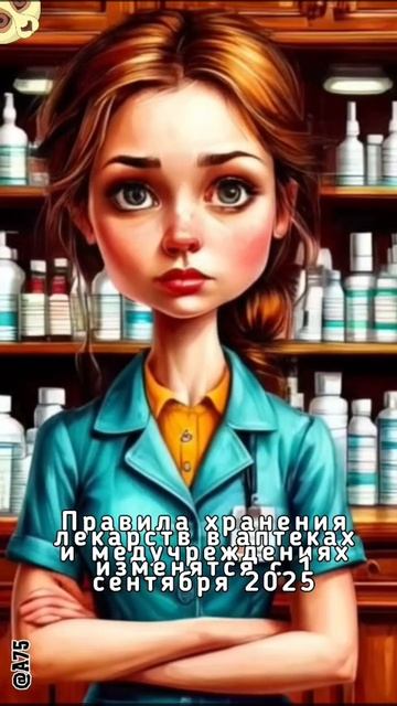 Правила хранения лекарств в аптеках и медучреждениях изменятся с 1 сентября 2025