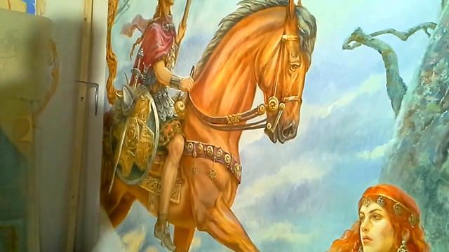 Художник Дмитрий Костылев . Студия живописи Интарт.