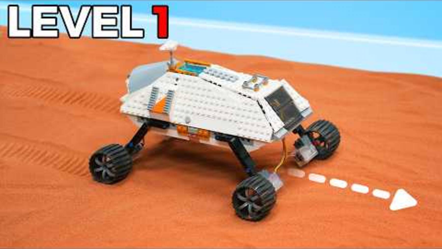 Тестируем марсоходы LEGO Mars Rover!
