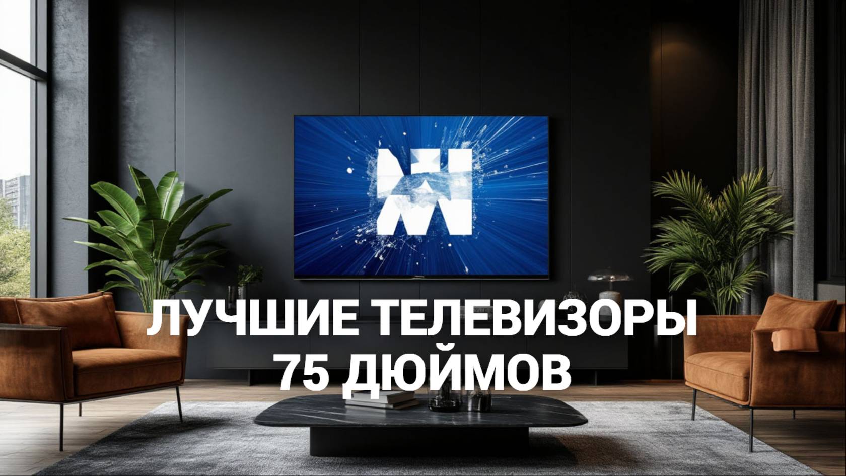 ТОП-5 Лучшие телевизоры 75 дюймов 💯 Рейтинг 2025 года