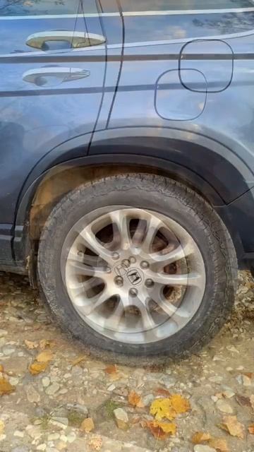 Увеличение клиренса Honda CRV 2007. Замена пружин, амортизаторов, рычагов. Проставки 3 см.