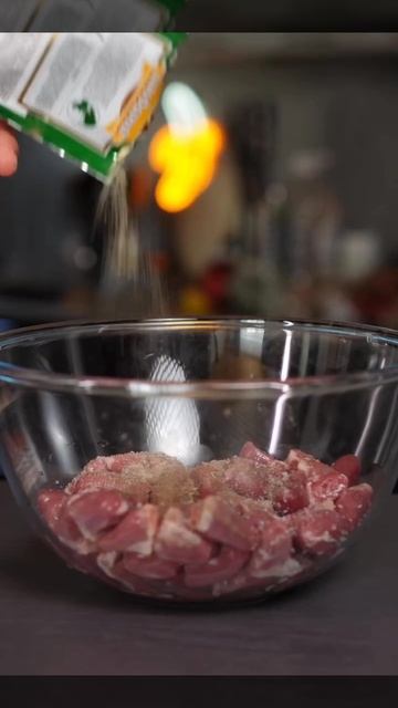 ❤️ Шашлык из куриных сердечек