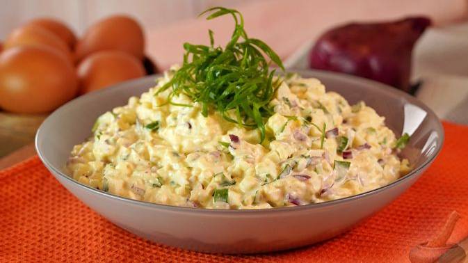 Необычный, лаконичный. ВЕНГЕРСКИЙ САЛАТ ИЗ ЯИЦ