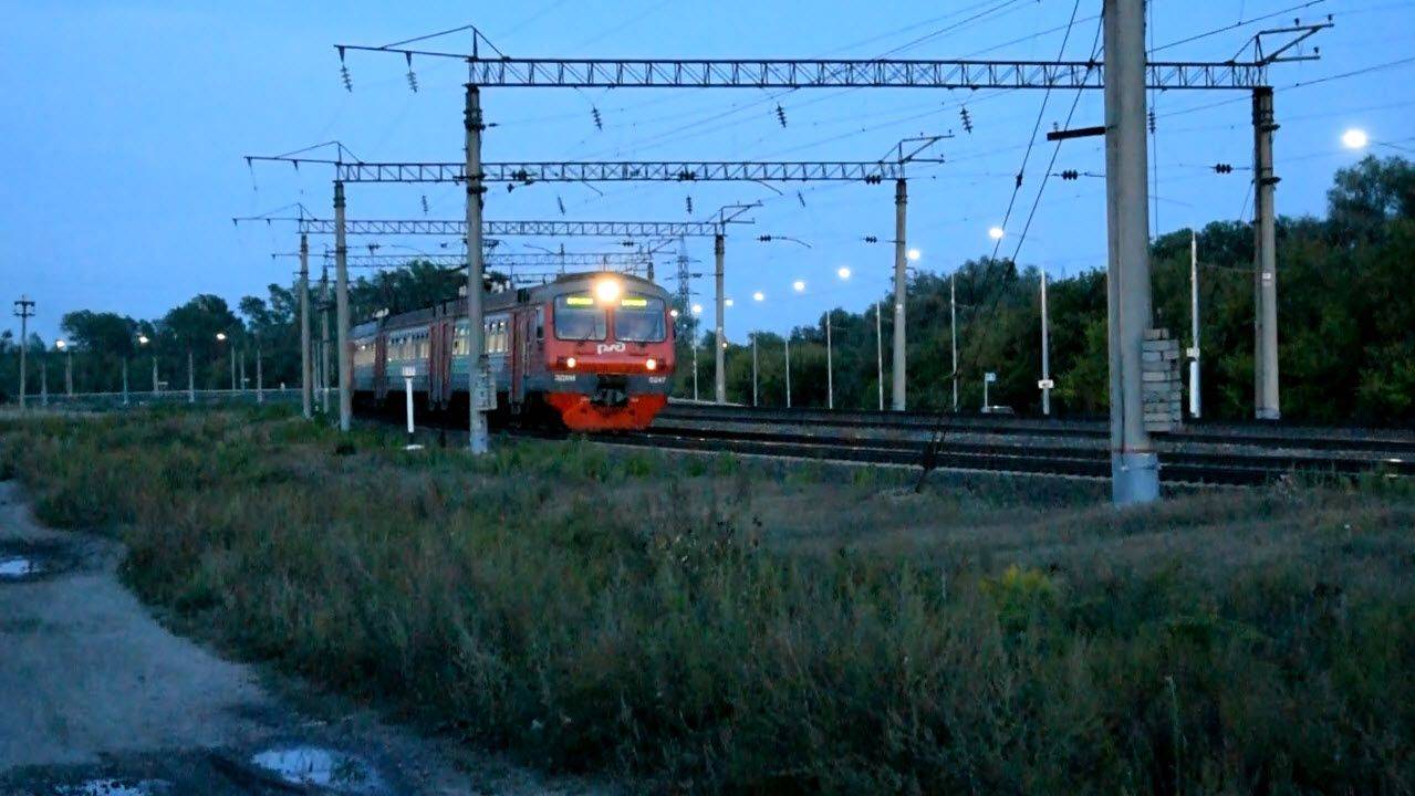 Электропоезд ЭД9М-0247. Последний электропоезд.