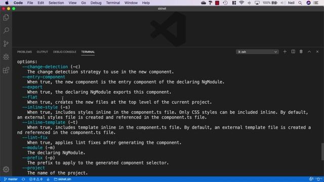 078 Adding a Nav Bar component