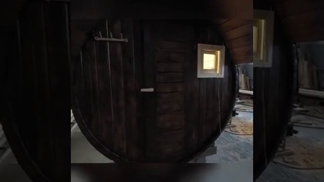 Баня бочка одна секция длина 2.2м обзор от компании Строй-52.pro