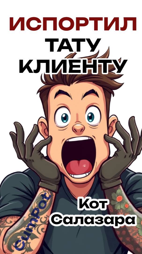 КАК Я ИСПОРТИЛ ТАТУ КЛИЕНТУ (тату-мастера о худших ошибках) #юмор #история #факты