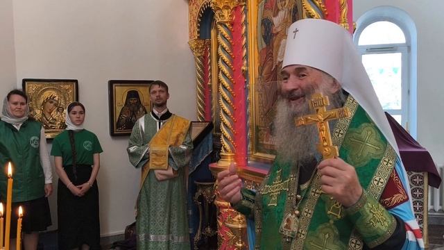 Слово митрополита Иоанна после Благодарственного молебна к 9-летию движения Православные добровольцы