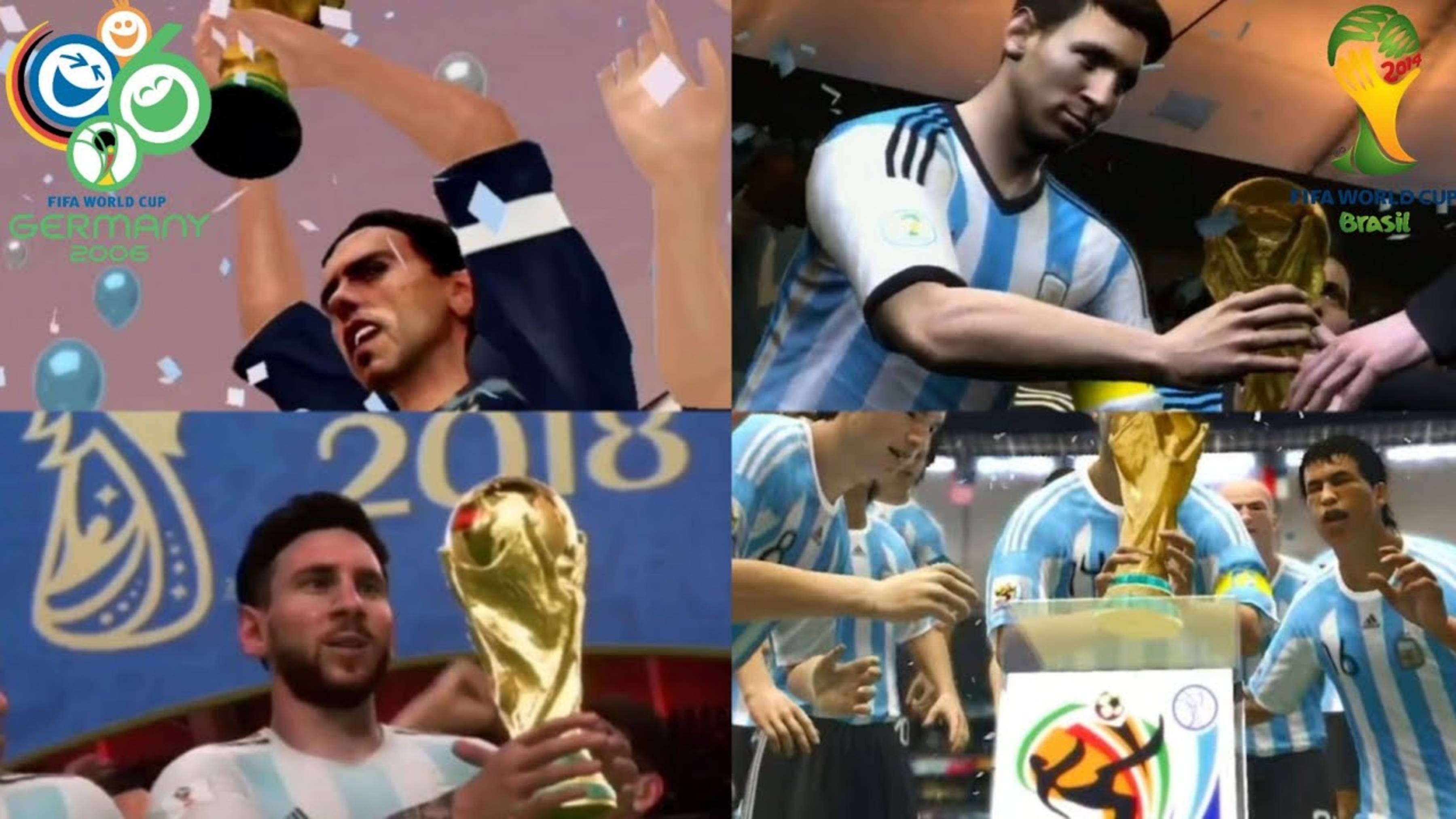Fifa World Cup 2006 / 2010 /2014 / 2018 - ФИНАЛЫ