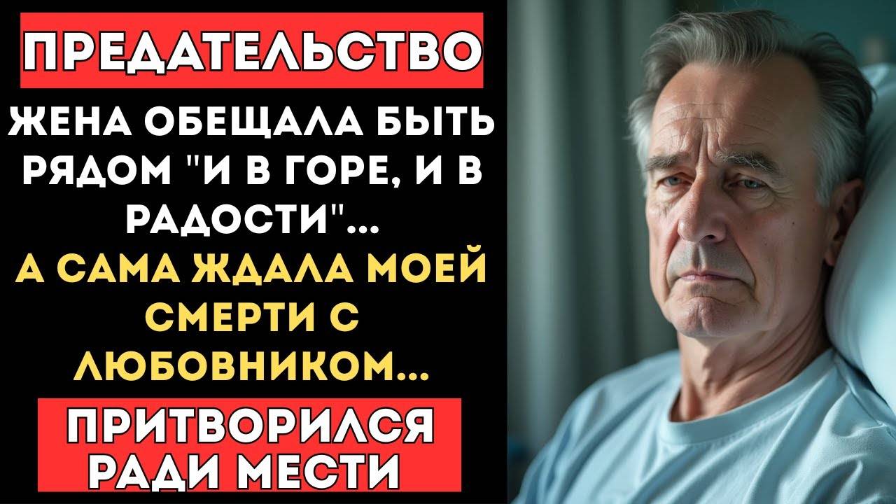 🤯 ЛЮБОВНИК В МОЕЙ ПОСТЕЛИ! Жена ждала моей смерти, но я всё узнал. Аудио рассказ, драма, измена