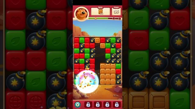 TOON BLAST МОБИЛЬНАЯ ИГРА ГОЛОВОЛОМКА В ЖАНРЕ ТРИ В РЯД — УРОВЕНЬ 6