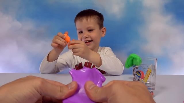 Мистер Макс • Mister Max - Жвачка для рук цветные шарики