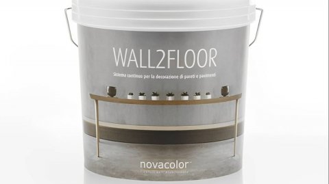 NOVACOLOR WALL2FLOOR - Distressed Metal effect - Цементное покрытие. Инструкция по нанесению