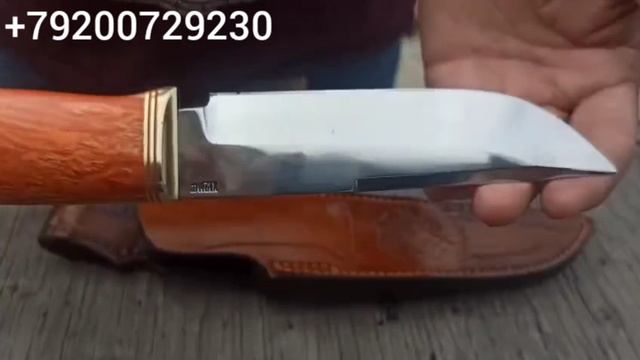 Обзор ножа от клиента с клинком от Горшкова Андрея из стали Х12мф