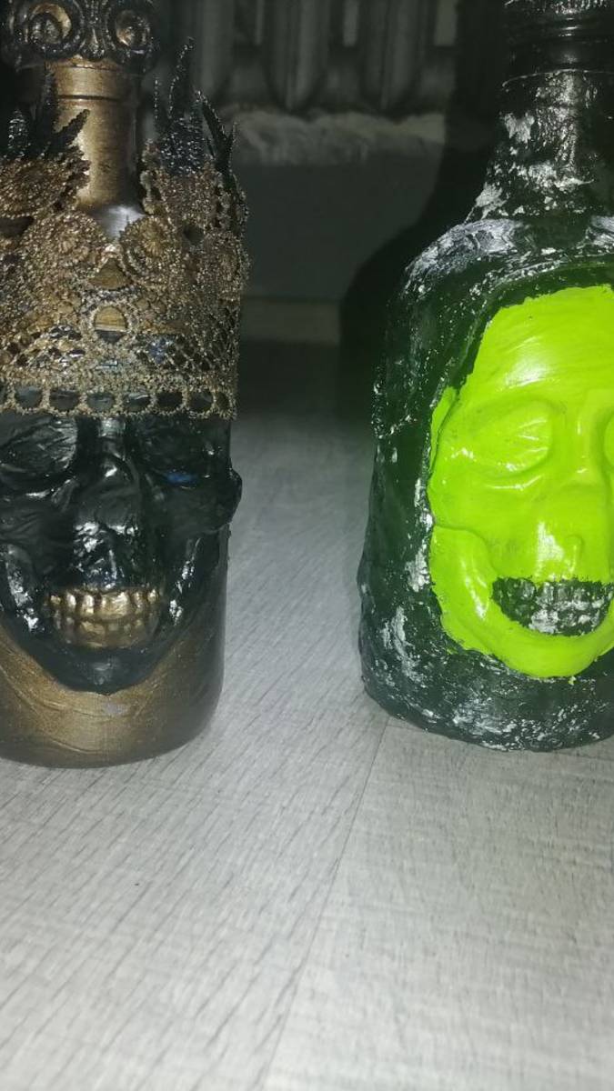 Былки черепа готика