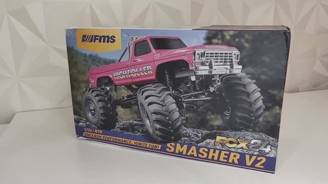 Распаковка и обзор FMS Smasher v2