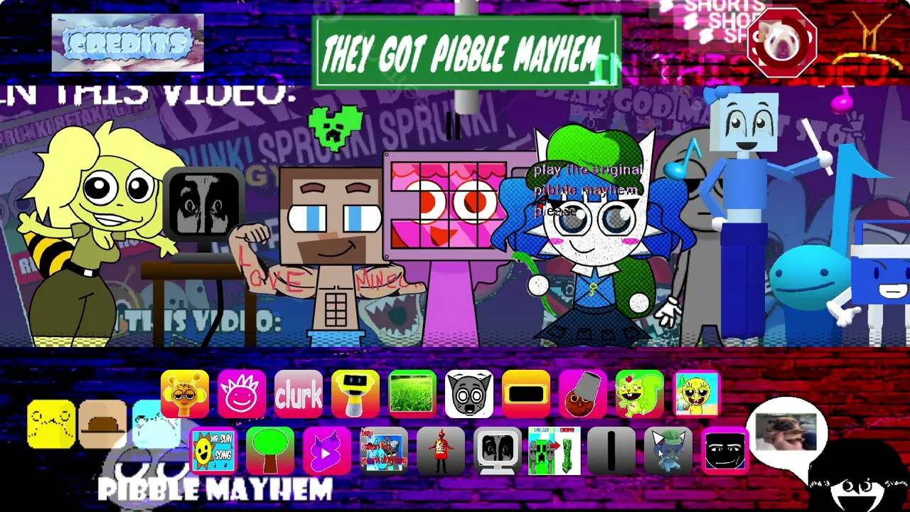 Pibble Mayhem X Sprunki - Песня Incredibox Sprunki