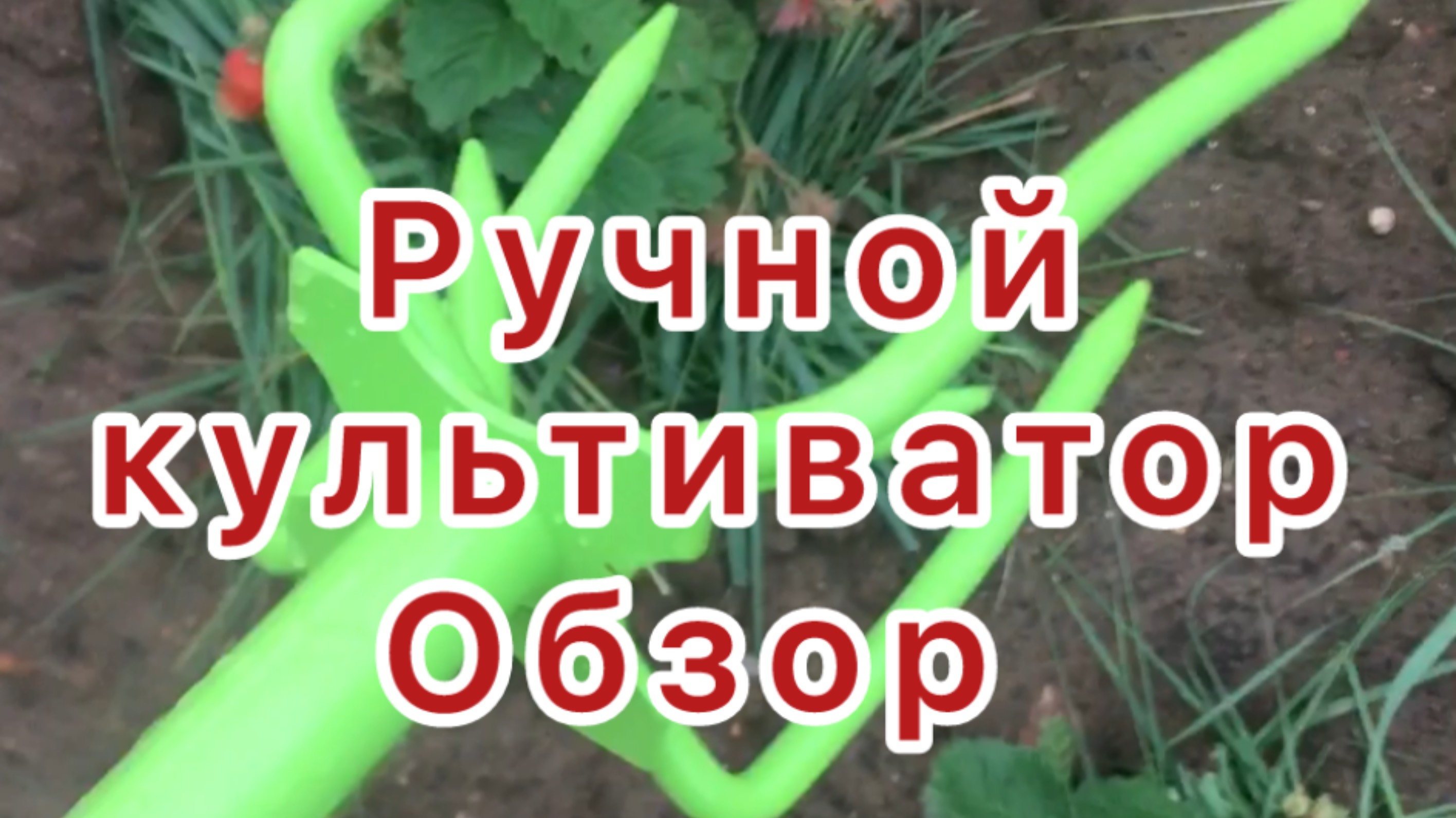 Ручной культиватор
Обзор