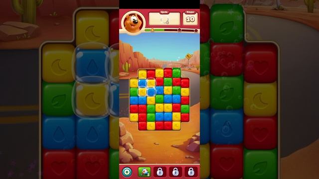 TOON BLAST МОБИЛЬНАЯ ИГРА ГОЛОВОЛОМКА В ЖАНРЕ ТРИ В РЯД — УРОВЕНЬ 11