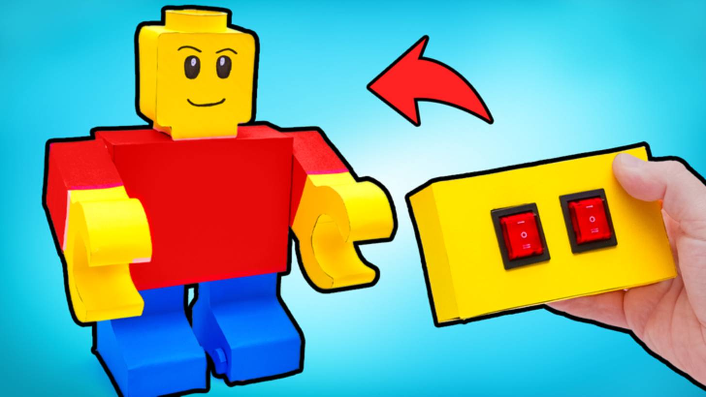 🤖Строим гигантского робота своими руками 🎮 Вдохновлено LEGO!