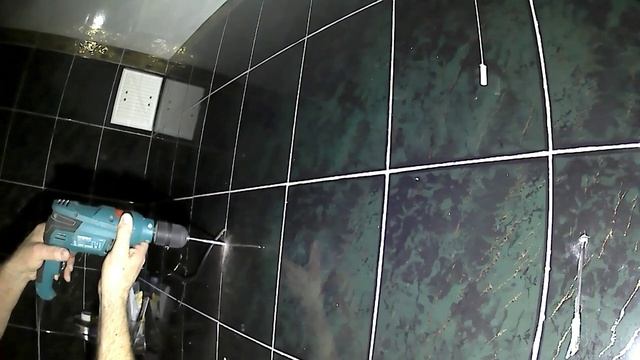 Красивое сенсорное зеркало в ванну. комнату.