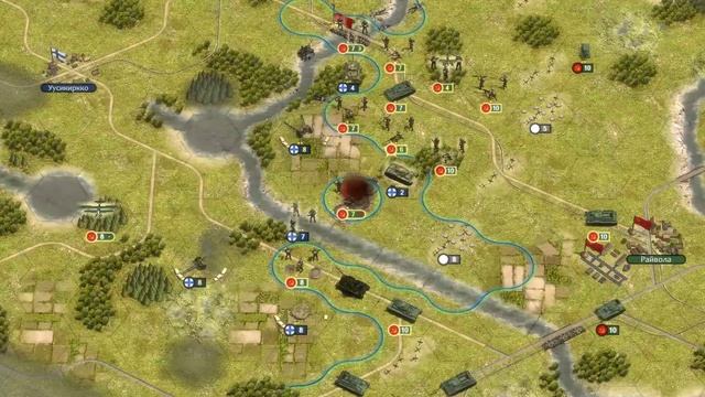 Маневр на окружение в Order of War 2