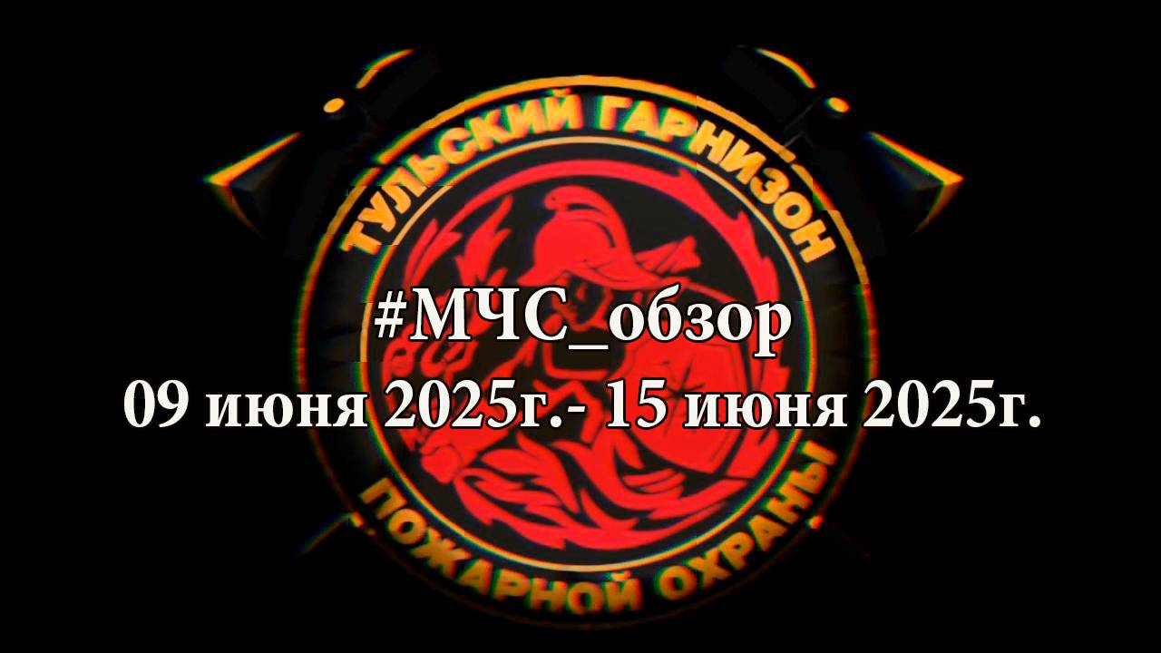 #МЧС_Обзор 9 июня - 15 июня 2025