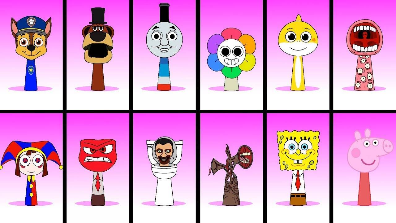 СПРУНКИ VS ИТАЛЬЯНСКИЕ МЕМЫ - ВСЕ ФАЗЫ ПОЛНЫЙ СБОРНИК (Incredibox Sprunki) #sprunki #СПРУНКИ