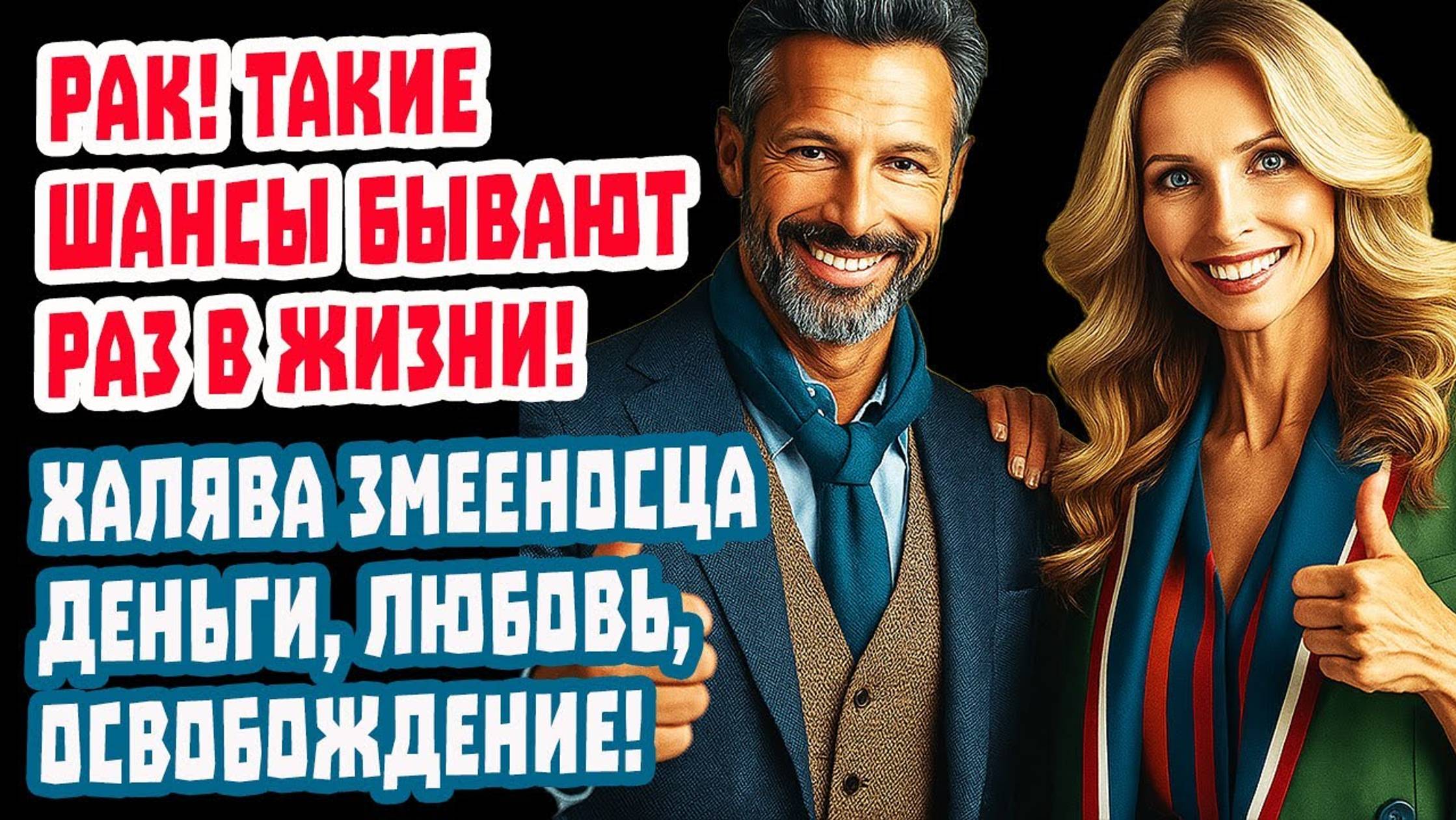Рак в ШОКЕ от халявы Змееносца! За 8 дней Меняется судьбу! Деньги Работа Признание