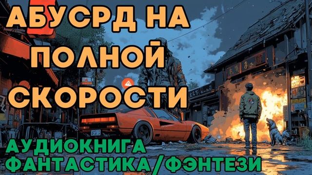 АУДИОКНИГА ФАНТАСТИКА/ФЭНТЕЗИ: АБСУРД НА ПОЛНОЙ СКОРОСТИ СЛУШАТЬ