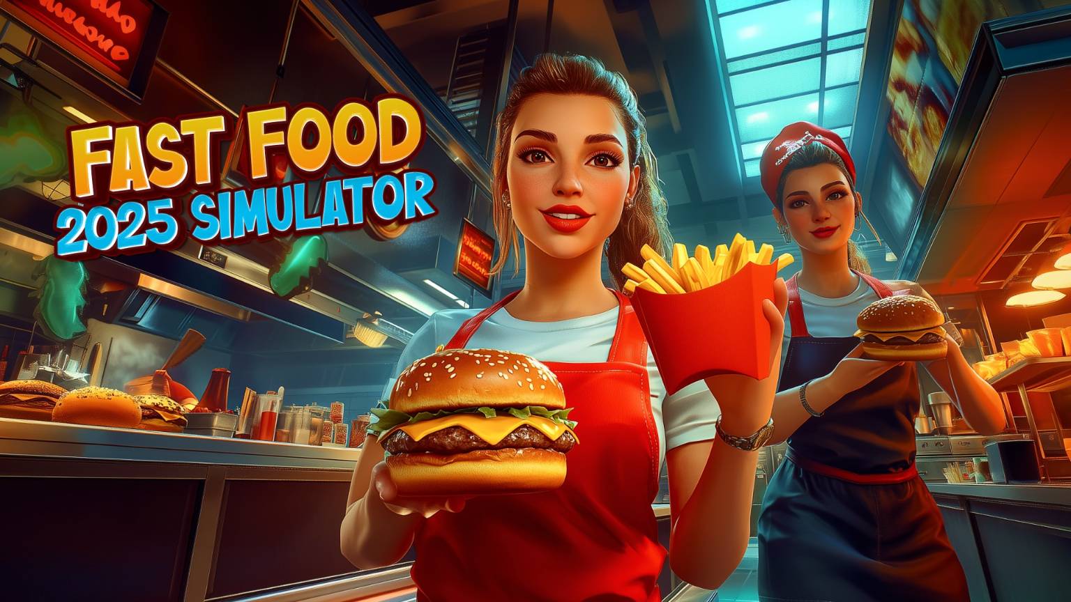 СТРИМ ПО Fast Food Simulator №3 будни повара