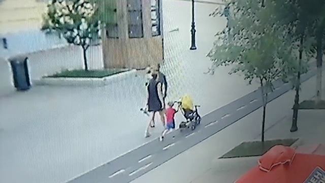 Начало момента вчерашнее ДТП на Советской