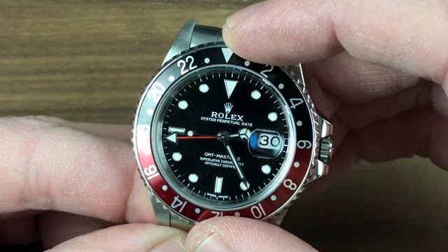 Rolex GMT-Master II ＂COKE＂ Bezel ref.16760
