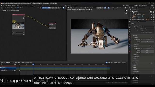 Композ в Блендер - 1