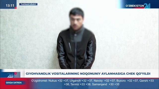 "Ҳафта криминаллари" кўрсатувининг 2025 йил 16 июнь сони