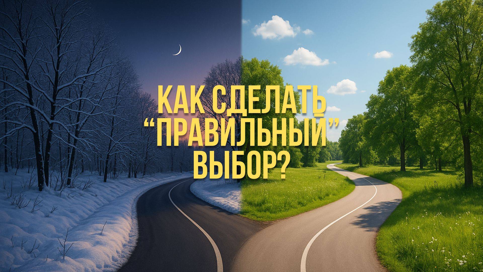 Как сделать «правильный» выбор?