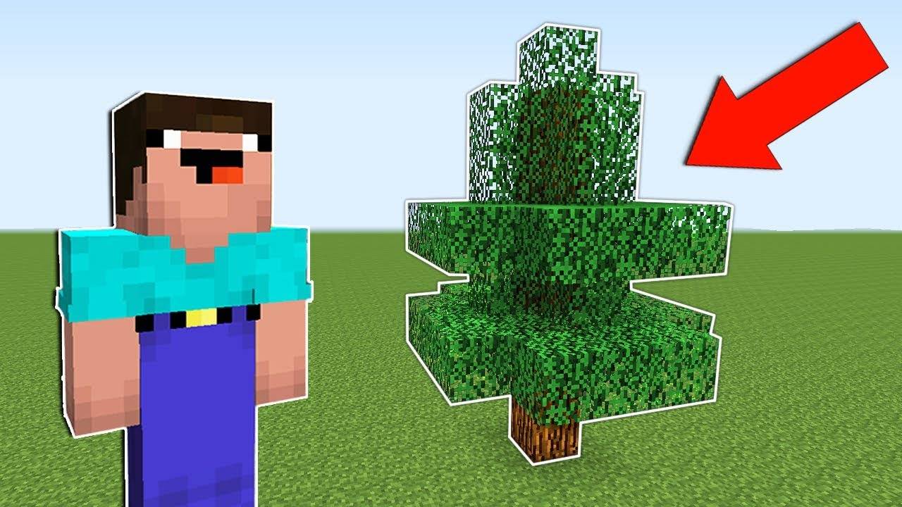 НУБ ПОСТРОИЛ ЕЛКУ В МАЙНКРАФТ ! НУБИК ПРОТИВ БЫСТРЫЕ СТРОИТЕЛИ ТРОЛЛИНГ MINECRAFT