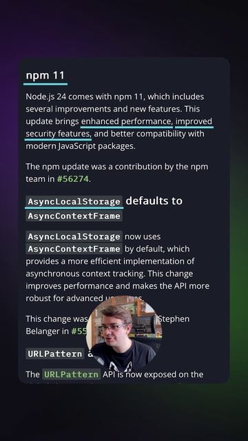 Новости разработки | Node v24.0.0 (Current) | #node #backend #javascript