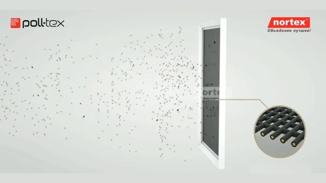 Противоаллергенная сетка Антипыльца Poll-Tex® - принцип работы.