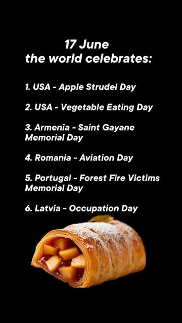 17 June the world celebrates #holiday #happy #popular #june