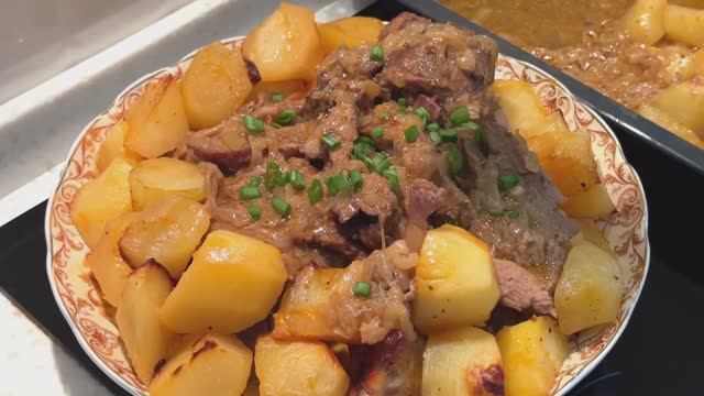 ТОМЛЁНАЯ БАРАНИНА в ДУХОВКЕ!  Супер вкусное блюдо!