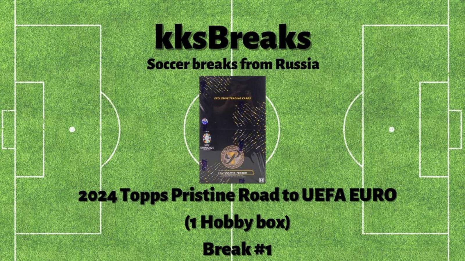2024 Topps Pristine Road to UEFA EURO (1 Hobby Box) - #1