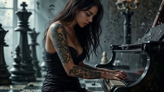 ♜♝♛ ♚♞VIOLIN + METAL + PIANO +BASS Beautiful melody Last Bishop Theme Instrument