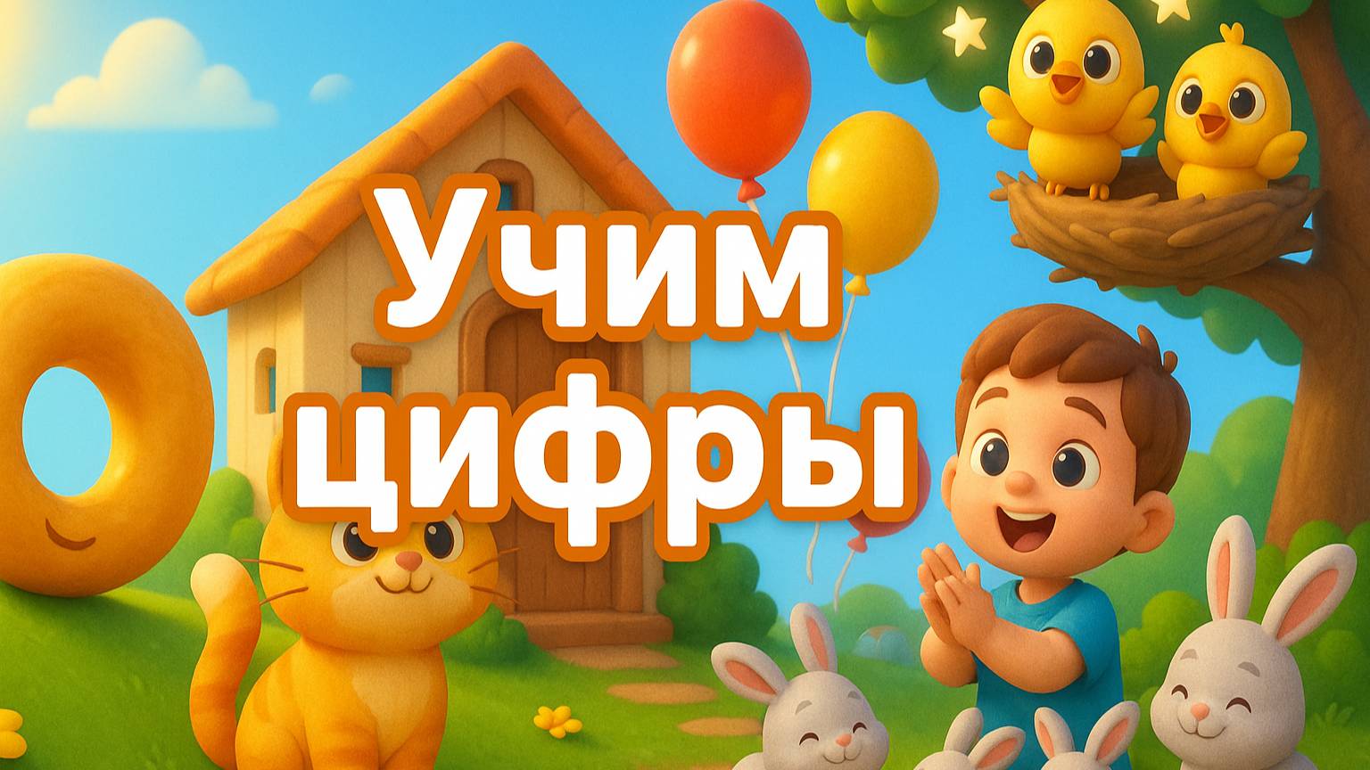 👶 Учим цифры | Весёлый счёт | 🎵 Песенка | Математика | Для малышей | Дети | Счёт | Цифры | Сказка