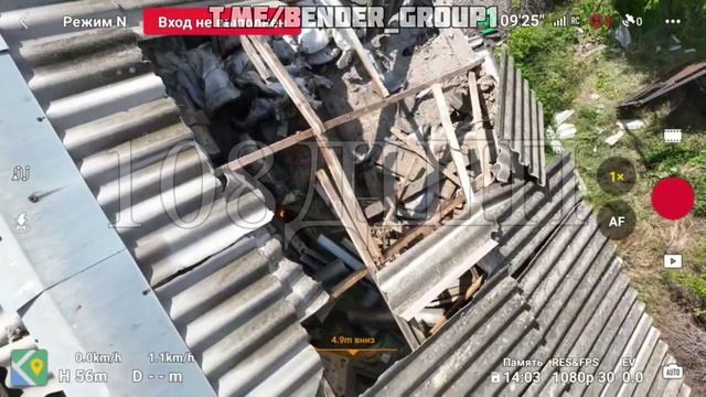 Нашими разведчиками на Запорожском направлении был замечен автомобиль, который вскоре был уничтожен