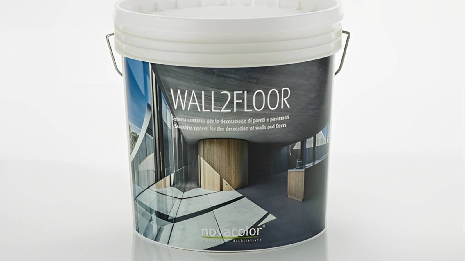 NOVACOLOR WALL2FLOOR - Liquid Metal effect - Цементное покрытие. Инструкция по нанесению